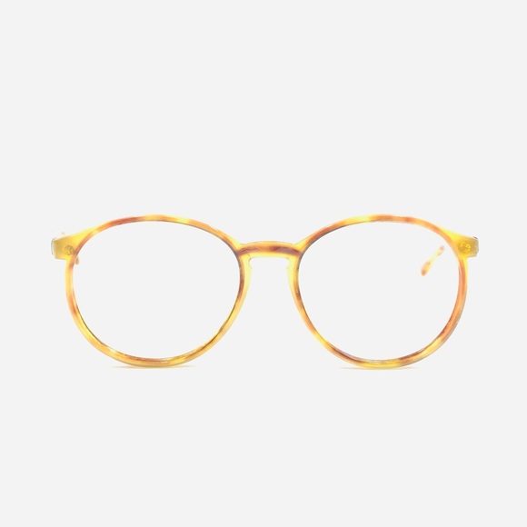 Vintage Fratelli Lozza Brown Oval Sunglasses Frames - Picture 1 of 6